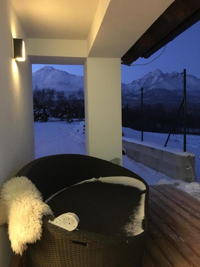 Vila Lesna House With A Garden 2 Minutes From The Center Of The Tatras Nová Lesná Eksteriør bilde