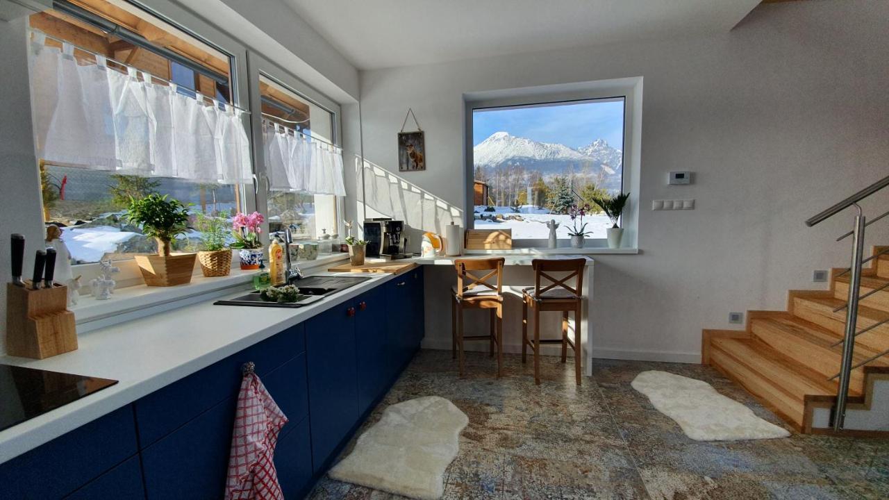 Vila Lesna House With A Garden 2 Minutes From The Center Of The Tatras Nová Lesná Eksteriør bilde