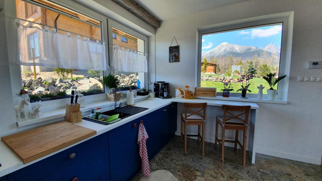 Vila Lesna House With A Garden 2 Minutes From The Center Of The Tatras Nová Lesná Eksteriør bilde