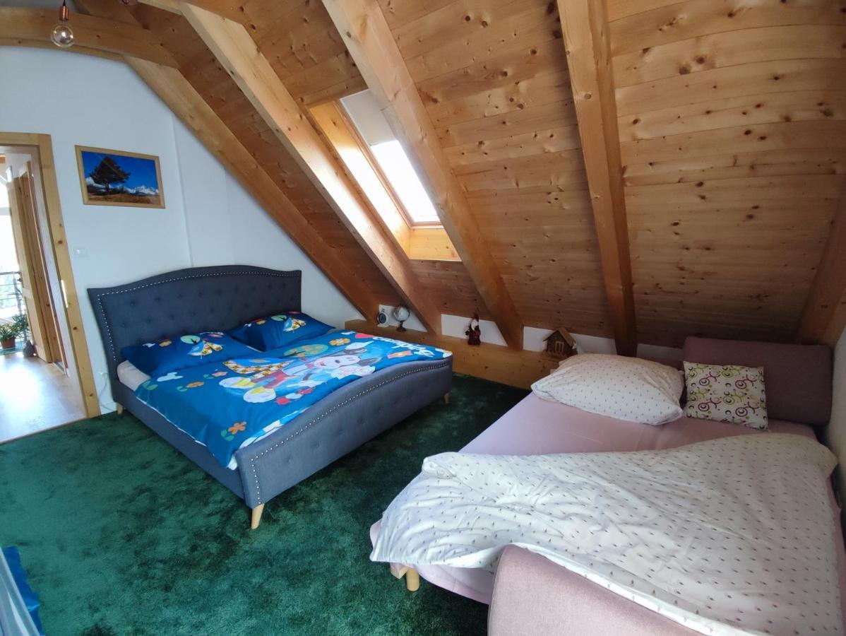 Vila Lesna House With A Garden 2 Minutes From The Center Of The Tatras Nová Lesná Eksteriør bilde