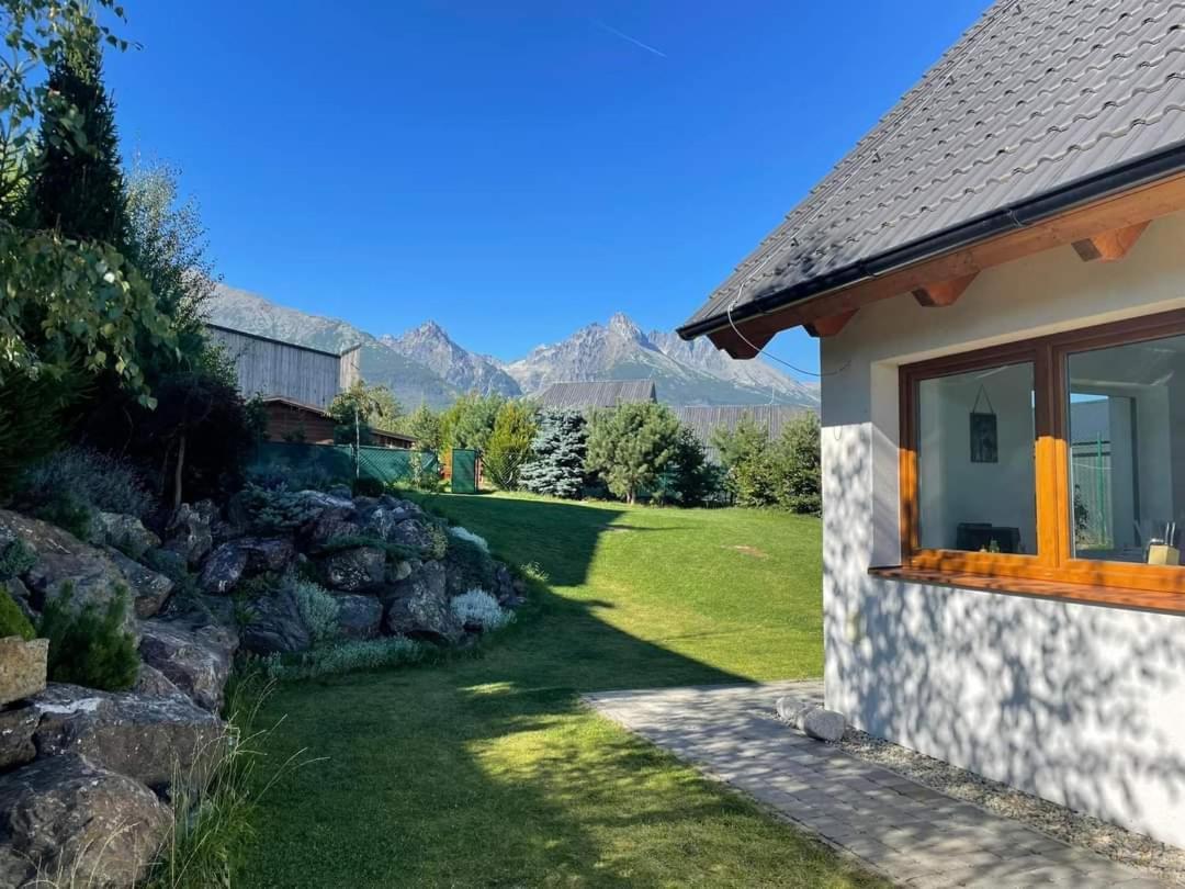 Vila Lesna House With A Garden 2 Minutes From The Center Of The Tatras Nová Lesná Eksteriør bilde